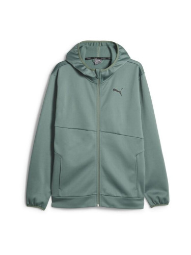 Puma TRAIN ALL DAY HOODIE Мъжки спортен суитшърт, khaki, размер