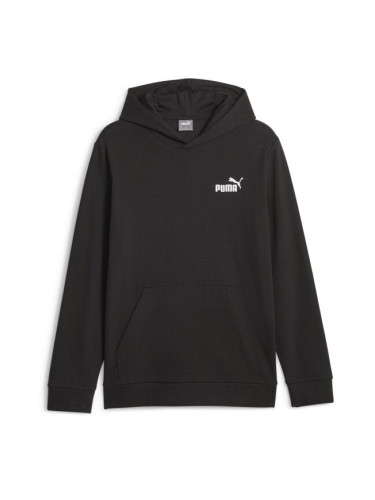 Puma ESSENTIALS ELEVATED HOODIE Мъжки  суитшърт, черно, размер