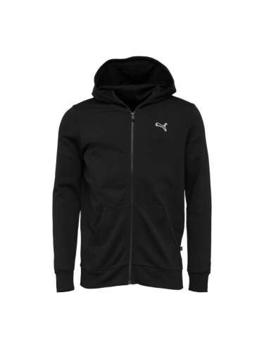 Puma BETTER ESENTIALS FULL ZIP HOODED Мъжки суитшърт, черно, размер