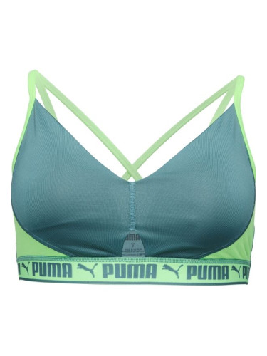 Puma STRONG STRAPPY Дамско бюстие, светлосиньо, размер