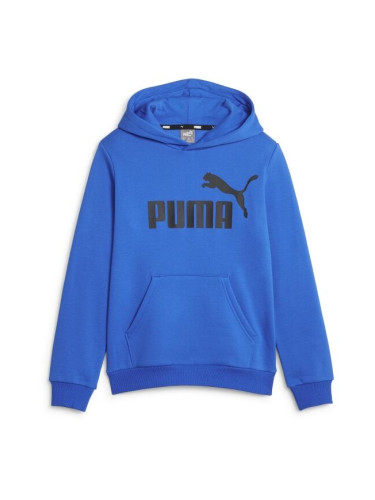 Puma ESSENTIALS BIG LOGO HOODIE Суитшърт за момчета, синьо, размер