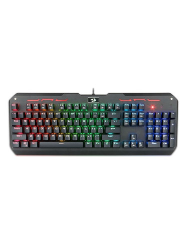  Механична клавиатура Redragon - K559 Varuna, Outemu Blue, RGB, черна