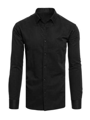 Men's Solid Black Dstreet Shirt