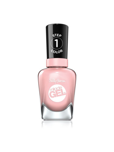 Sally Hansen Miracle Gel™ гел лак за нокти без използване на UV/LED лампа цвят 238 Regal Rose 14,7 мл.