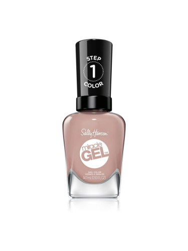 Sally Hansen Miracle Gel™ гел лак за нокти без използване на UV/LED лампа цвят Love at First Flight 14,7 мл.