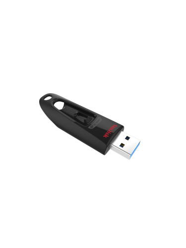 USB памет SanDisk Ultra USB 3.0, 256GB, Черен,100 Mb/s
