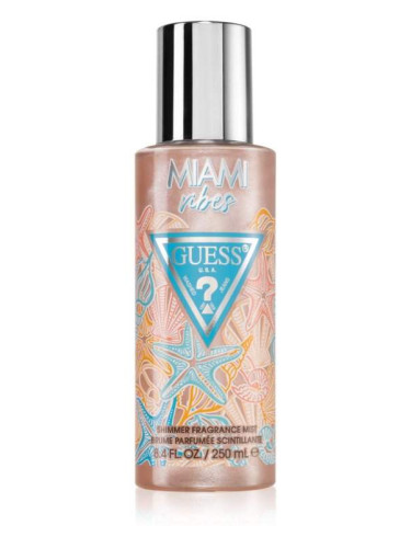 Guess Miami Vibes Спрей за тяло с блясък за жени 250 ml