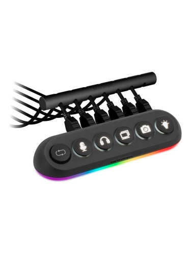 5 портов Хъб Streamplify HUB DECK 5, USB 3.0, RGB