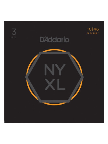 D'Addario NYXL1046-3P Струни за електрическа китара