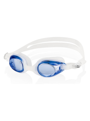 AQUA SPEED Kids's Swimming Goggles Ariadna Navy Blue Pattern 61