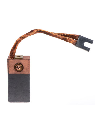 Четка въглено-графитна 25x32x64mm с двоен страничен извод, накрайник тип вилица 6mm