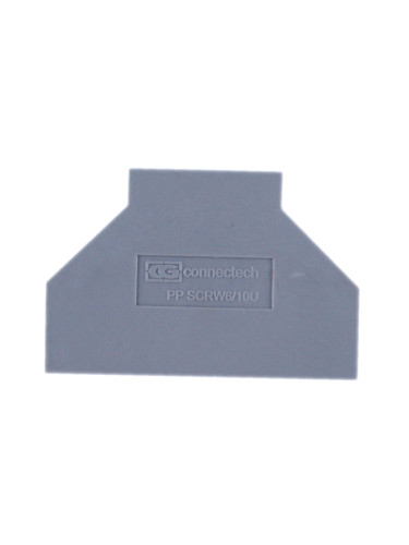 Капачка за редова клема 6/10 mm2, разделителна