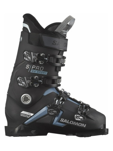 Salomon S/Pro MV Sport 100 GW Black/Copen Blue 29/29,5 Обувки за ски спускане