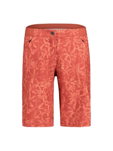 Maloja ANEMONAPRINTEDM W Дамски къси панталонки за колоездене, оранжево, размер