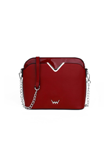 VUCH Fossy Smooth Red Handbag