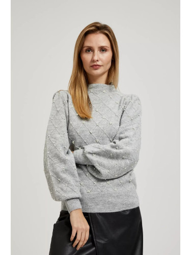Marisse Sweater With Puffy Sleeves