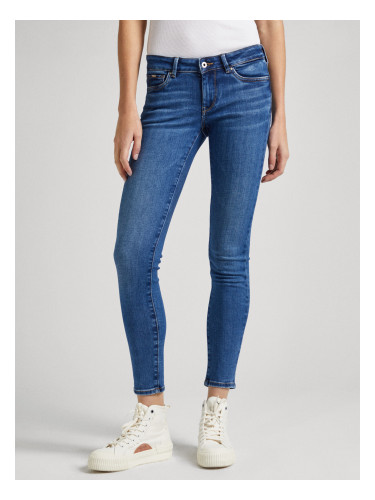 Blue Women's Skinny Fit Jeans Pepe Jeans