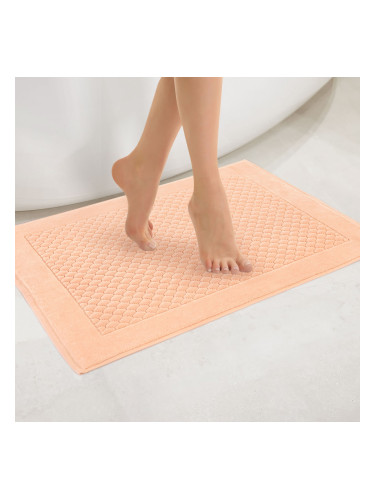 Zwoltex Unisex's Velour Bath Mat Carlo RO-023T