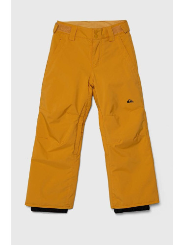 Детски ски панталон Quiksilver ESTATE YTH PT SNPT в жълто