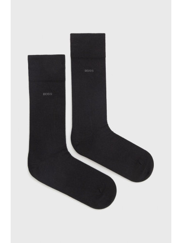 Чорапи BOSS в черно 50469843