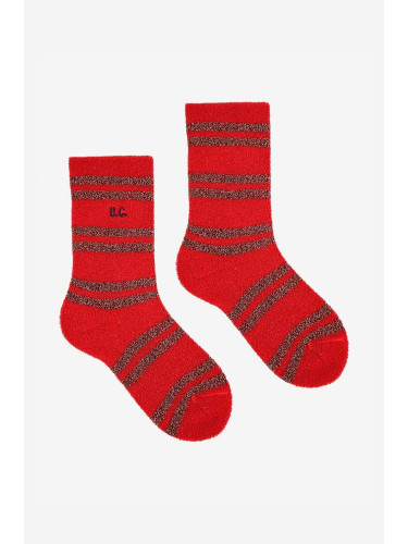 Детски чорапи Bobo Choses в червено