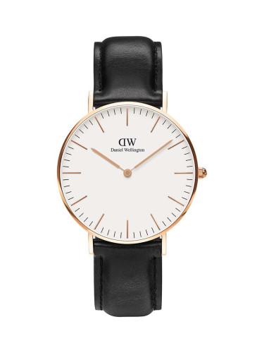 Часовник Daniel Wellington Classic 36 Sheffield в розово