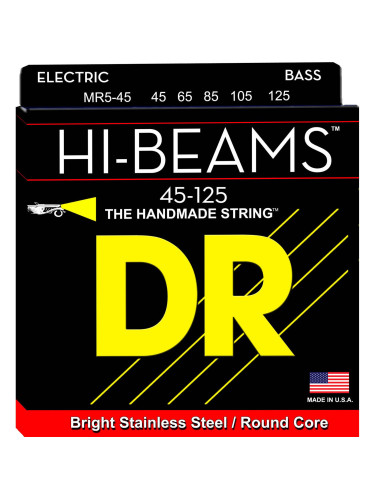 DR Strings MR5-45-125 Струни за 5-струнна бас китара