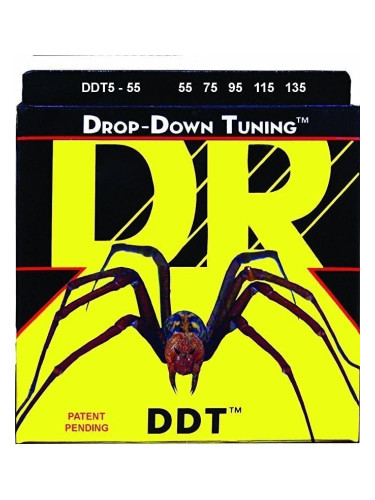 DR Strings DDT5-55 Струни за 5-струнна бас китара