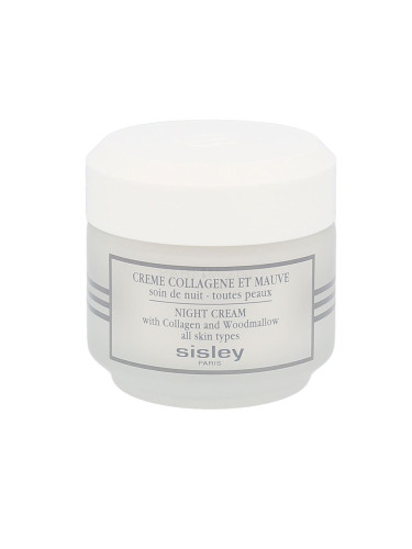 Sisley Night Cream With Collagen And Woodmallow Нощен крем за лице за жени 50 ml