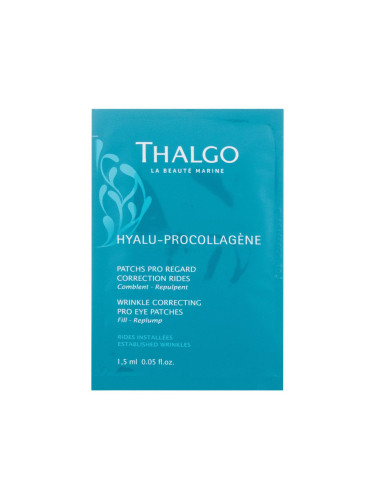 Thalgo Hyalu-Procollagéne Wrinkle Correcting Pro Eye Patches Околоочен гел за жени 8 бр