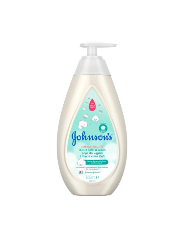 Johnson´s CottonTouch 2-in-1 Bath & Wash Душ гел за деца 500 ml