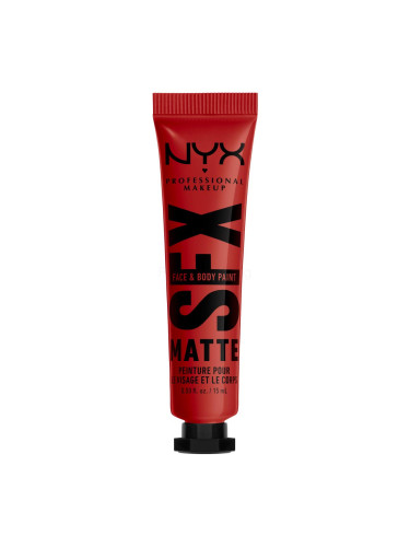 NYX Professional Makeup SFX Face And Body Paint Matte Фон дьо тен за жени 15 ml Нюанс 01 Dragon Eyes