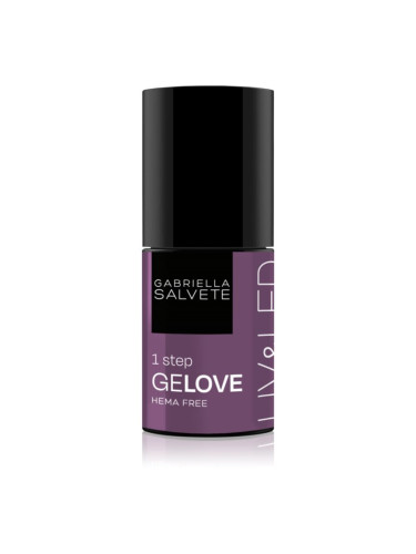 Gabriella Salvete GeLove гел лак за нокти с използване на UV/LED лампа 3 в 1 цвят 28 Gift 8 мл.