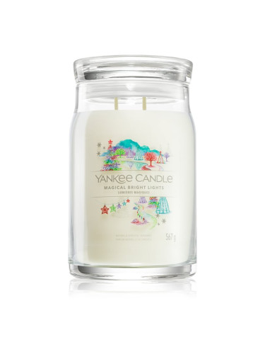 Yankee Candle Magical Bright Lights ароматна свещ Signature 567 гр.