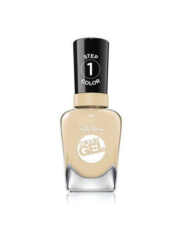 Sally Hansen Miracle Gel™ гел лак за нокти без използване на UV/LED лампа цвят Sun-Shower 14,7 мл.