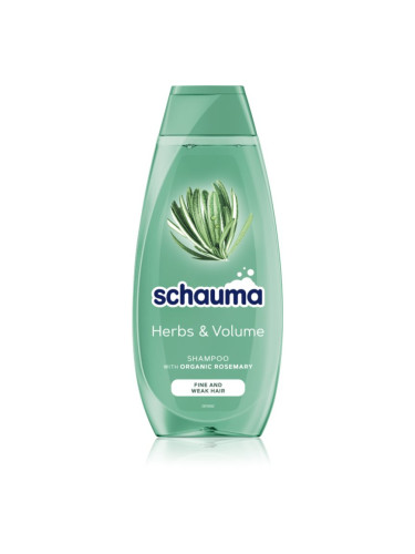 Schwarzkopf Schauma Herbs & Volume шампоан за тънка коса без обем 400 мл.
