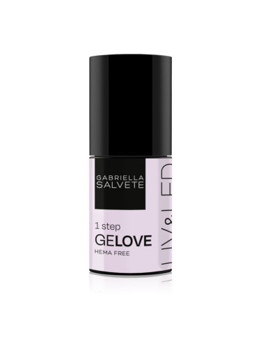 Gabriella Salvete GeLove гел лак за нокти с използване на UV/LED лампа 3 в 1 цвят 21 Innocent 8 мл.