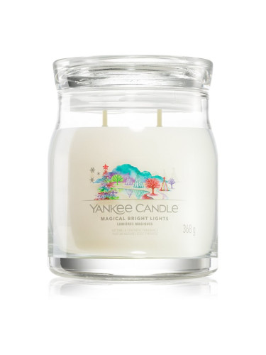 Yankee Candle Magical Bright Lights ароматна свещ Signature 368 гр.