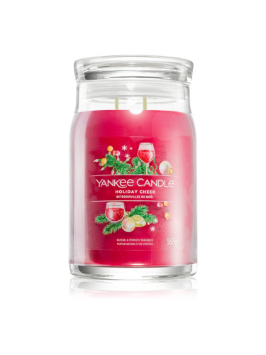 Yankee Candle Holiday Cheer ароматна свещ 567 гр.