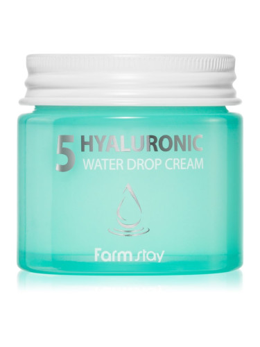 Farmstay Hyaluronic Water Drop Cream крем за лице с хиалуронова киселина 80 мл.