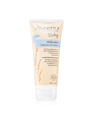 Aveeno Baby Baby barrier cream защитен крем за деца против възпаления 100 мл.