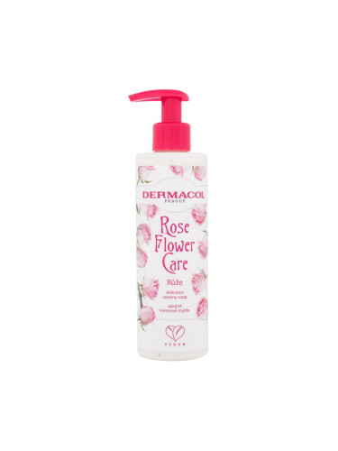 Dermacol Rose Flower Care Creamy Soap Течен сапун за жени 250 ml