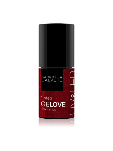 Gabriella Salvete GeLove гел лак за нокти с използване на UV/LED лампа 3 в 1 цвят 26 Heart 8 мл.