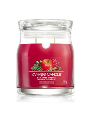 Yankee Candle Red Apple Wreath ароматна свещ Signature 368 гр.