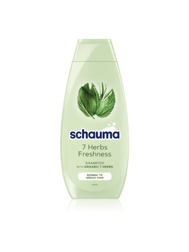 Schwarzkopf Schauma 7 Herbs билков шампоан за нормална към омазняваща се коса 400 мл.