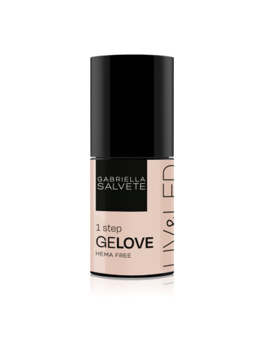 Gabriella Salvete GeLove гел лак за нокти с използване на UV/LED лампа 3 в 1 цвят 22 Naked 8 мл.