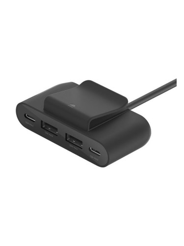 Зарядно устройство Belkin 4 Port USB Power Extender 2xC 2xA up to 30w, Черно