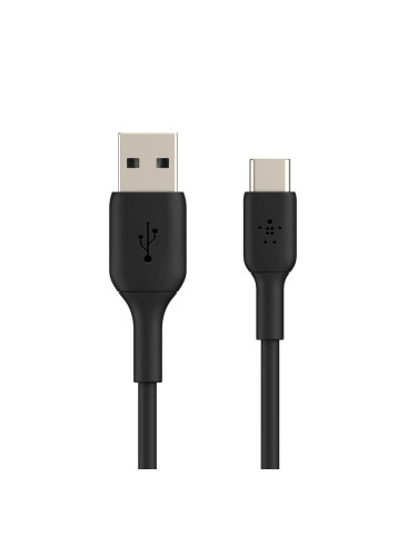 Кабел Belkin BOOST Charge USB-C to USB-A , Черен CAB001bt2MBK