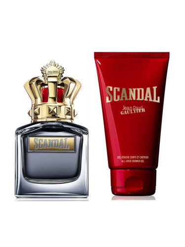 Jean-Paul Gaultier Scandal Комплект за мъже EDT Тоалетна вода 50 ml Душ гел 75 ml