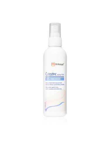 Dr Konrad Cutozinc Spray 10% успокояващ спрей за чувствителна и раздразнена кожа 100 мл.